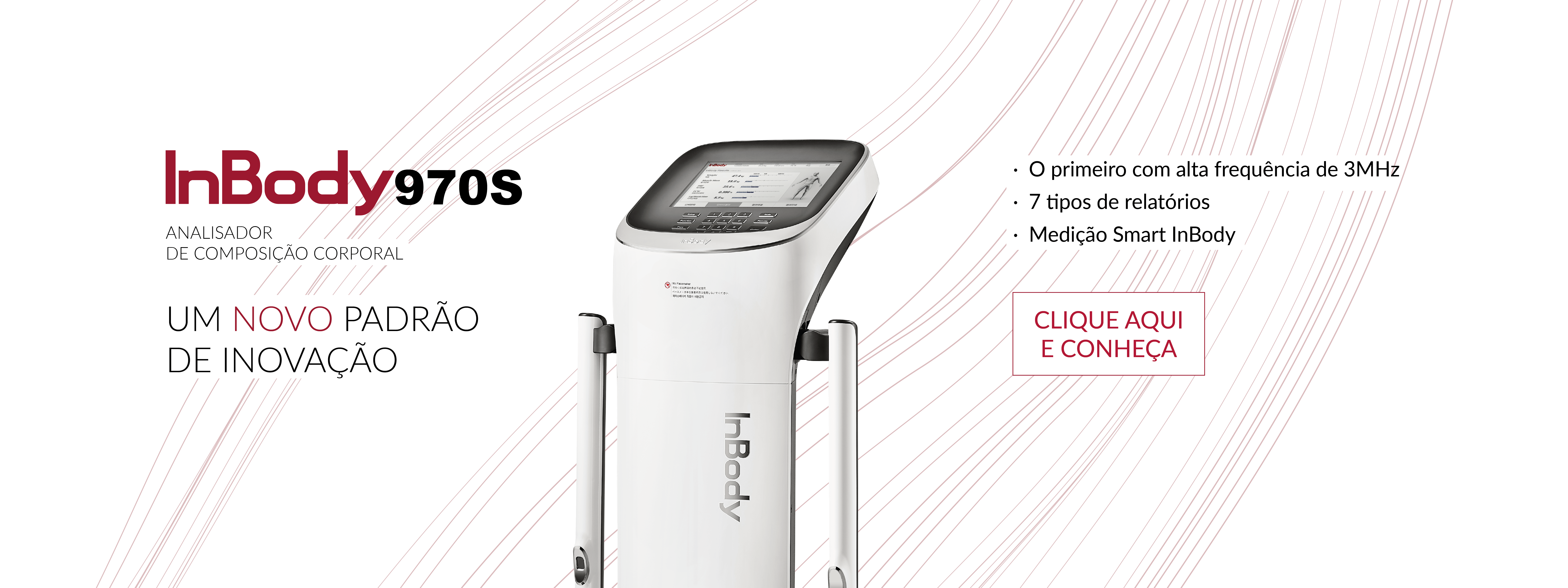 Conheça o novo Analisador de Composição Corporal InBody970
